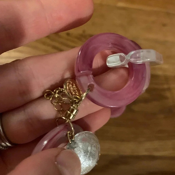 Nuee de Paris Yoko Bracelet in Pink and Clear - Picture 4 of 5